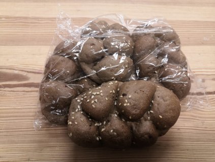 Žitná houska, 3 ks (pekárna Povrly)