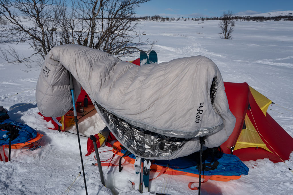 Recenze spacáku Rab Mythic -12 °C