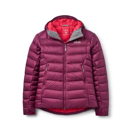 Womens Electron Pro Hoody Mulberry QDB 82 MUL