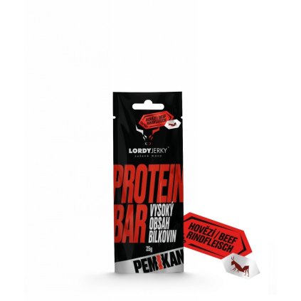Tyčinka LORDYjerky Pemikan hovězí Tartar/Chilli