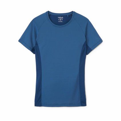 Dámské triko Trail Tee Orion Bluie Tempest Blue