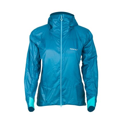 damska bunda nalehko alpha aspiring mozaic blue