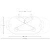 apidura expedition handlebar pack 14l dimension diagram cm