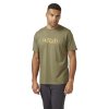 Stance Logo Tee LightKhaki QCB 08 LKH Model Front 07