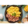 Adventure Menu Scrambled Eggs with Ham and Cheese