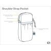 Gossamer Gear Shoulder Strap Pocket V2