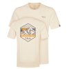 Stance Mountain Peak Tee Ecru QCB 66 ECR