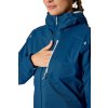 Damska nepromokava bunda Rab Downpour Trail Light Jacket TempestBlue