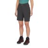 Womens Incline Light Shorts Anthracite QFV 08 ANT Model Angle