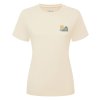 Womens Tuku Vista Tee Ecru QCC 17 ECR Front