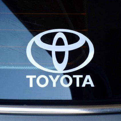Logo Toyota s textom