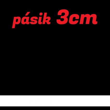 pásik 3 cm