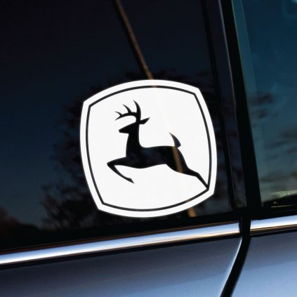 John Deere Logo Negatív