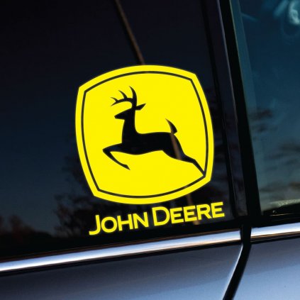 John Deere Logo Negatív a Text
