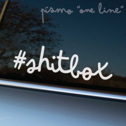 Hashtag Shitbox One Line