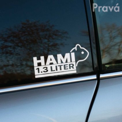 Nálepka Hami 1,3 Liter R