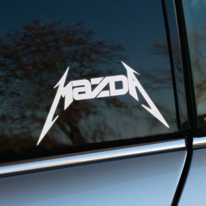Nálepka Hardcore Mazda