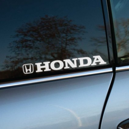 Nálepka Honda logo a text