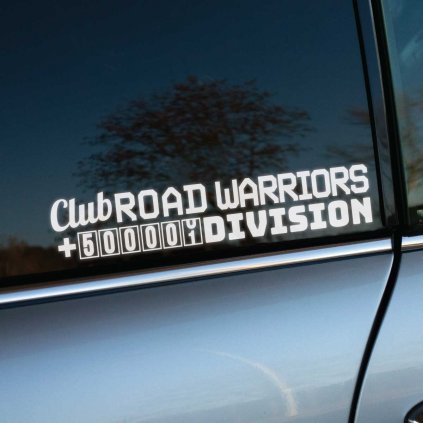 Nálepka Club Road Warriors 500 000 Division Wide