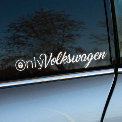 Nálepka Only Volkswagen