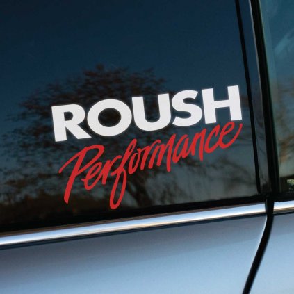Nálepka Roush Performance BiColor White