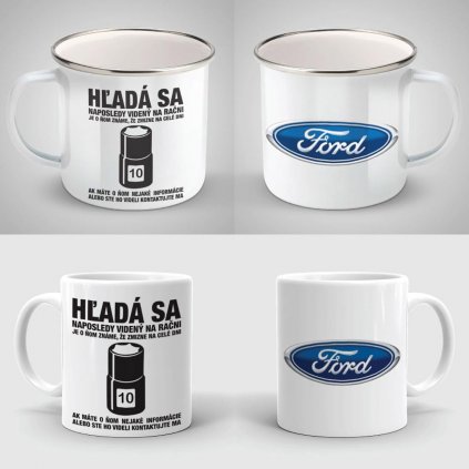 Hrnček Ford - Hľadá sa orech desina