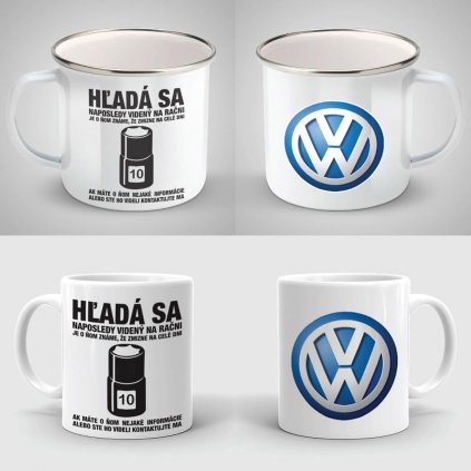 Hrnček Volkswagen - Hľadá sa orech desina