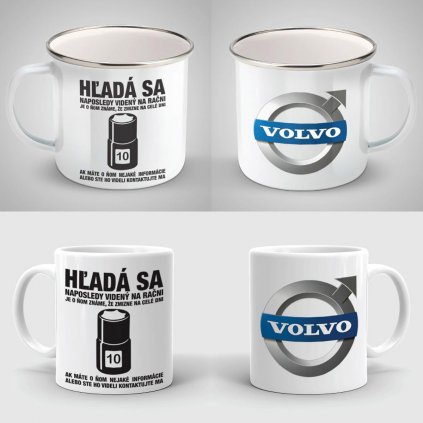 Hrnček Volvo - Hľadá sa orech desina