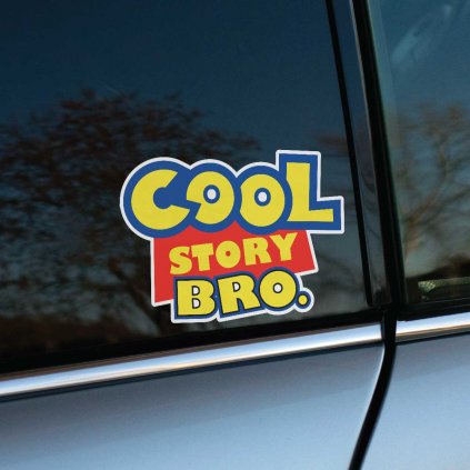 Nálepka Cool Story Bro