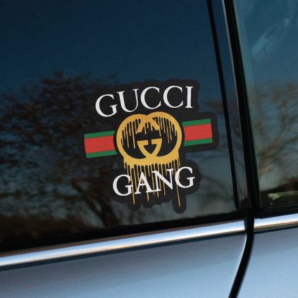 Nálepka Gucci Gang