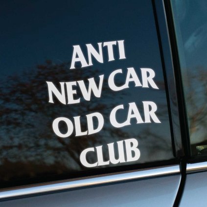 Anti New Car Old Car Club