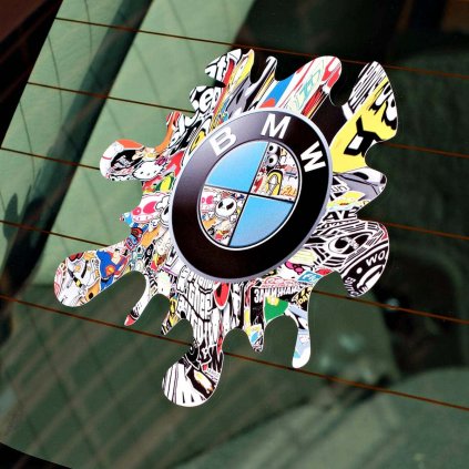 Stickerbomb Splash BMW