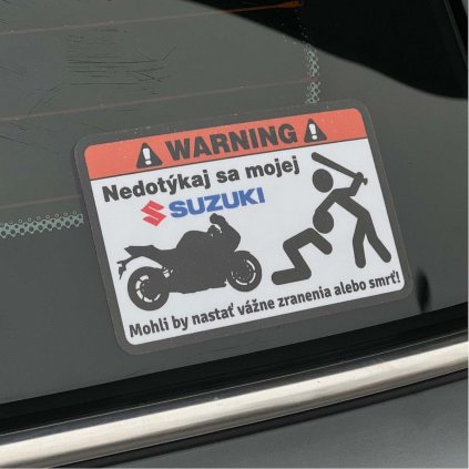 Warning Suzuki