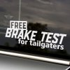 Free Brake Test