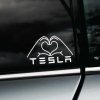 Heart Hand Tesla