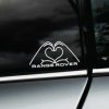 Heart Hand Range Rover