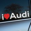 Nálepka iLove Audi