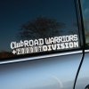 Nálepka Club Road Warriors 200 000 Division Wide