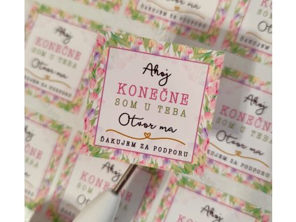 „Ahoj, konečne som u teba – otvor ma“