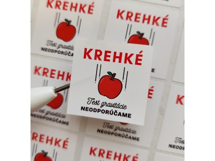 Krehké - gravitácia / jablko /