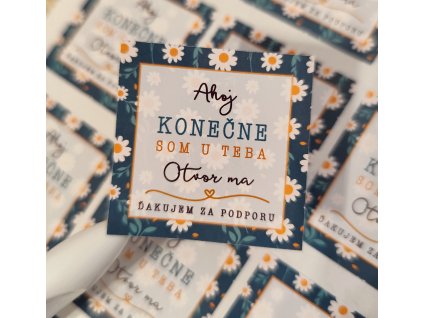 „Ahoj, konečne som u teba – otvor ma“