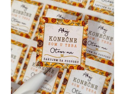 „Ahoj, konečne som u teba – otvor ma“