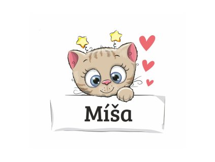 Jmenovka kočička