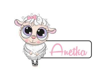 Jmenovka ovečka