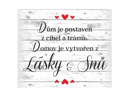 Cedulka Láska a sny