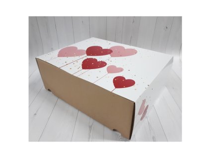 Krabička srdíčka