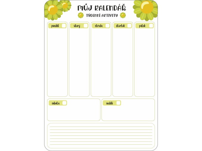 kalendar kvety