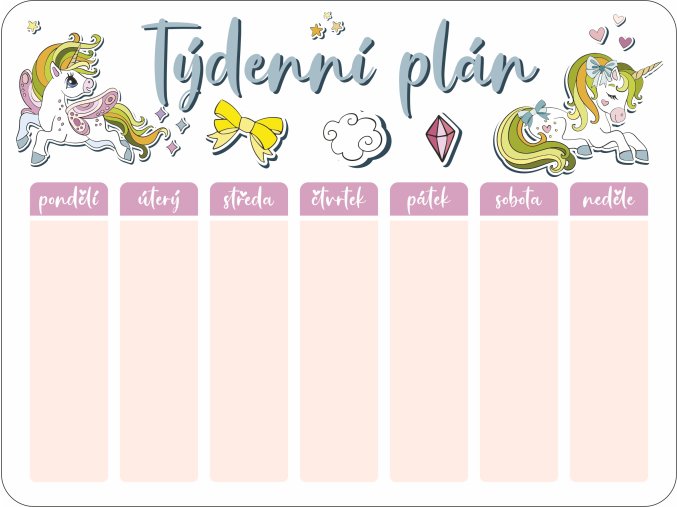 kalendar jednorozci