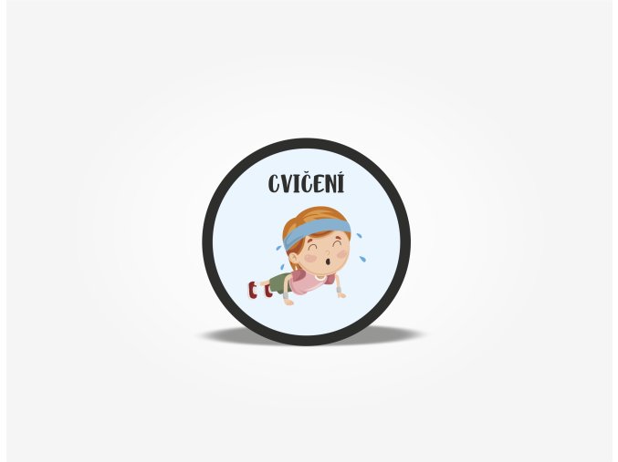 cviceni holka