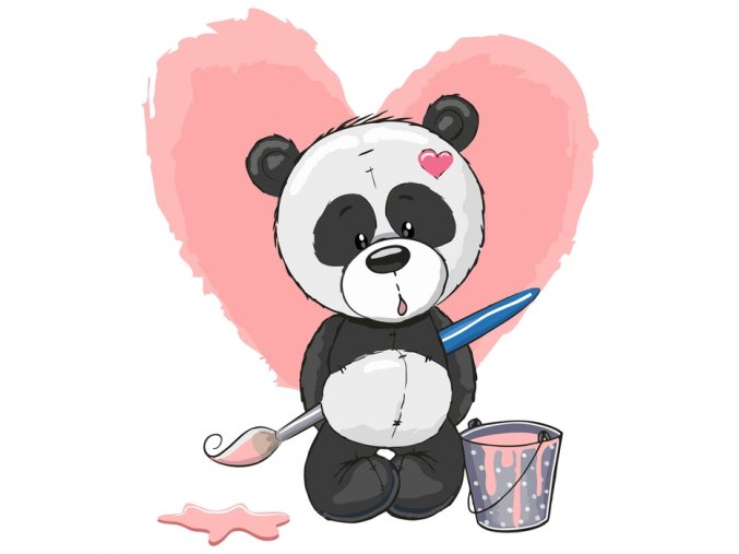 Panda malíř
